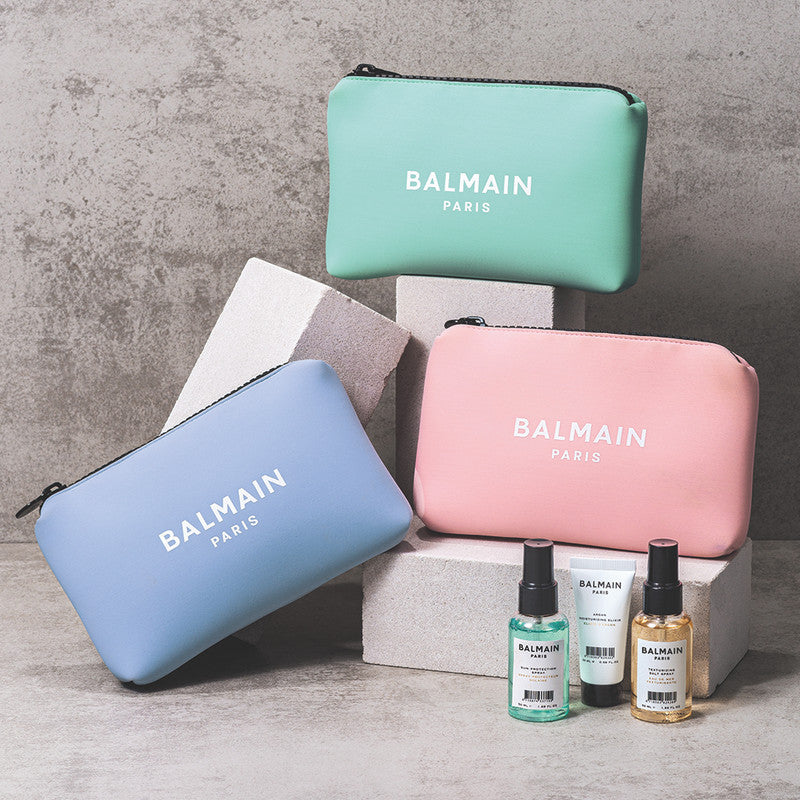 Balmain Paris Cosmetic Bag Limited Edition Ss20 Balmain Paris Hair