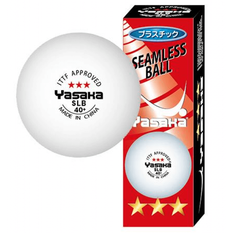 Yasaka Seamless Table Tennis Ball 3 Pack Table Tennis Balls