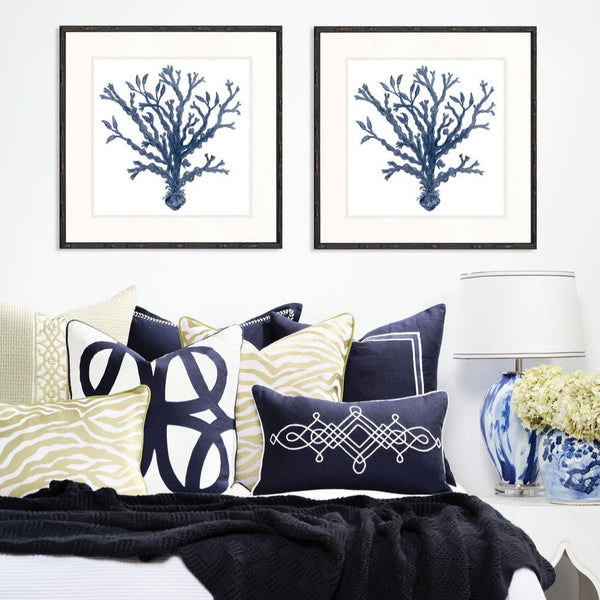 Linen Cape Cod Navy 30x50 – Stylish Comfort Discover the Linen Cape Cod Navy 30x50 made from 100% Navy Linen, featuring elegant applique and piping for a classy touch.