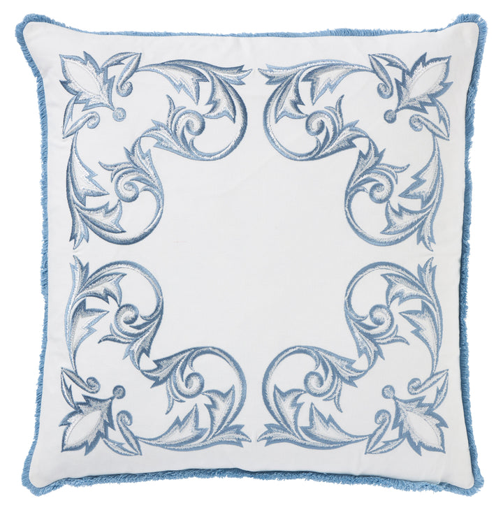Provincial 50x50 100% Cotton. Embroidered. Edging.