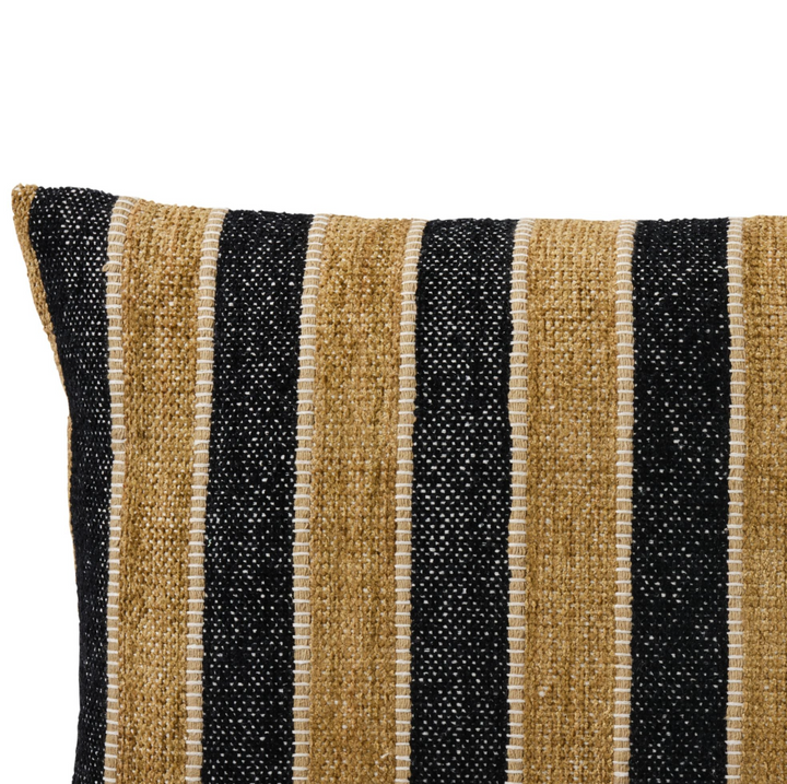 Tulum Tobacco 30x50 100% Cotton Velvet Blend. 100% Linen Back. Knife Edge.