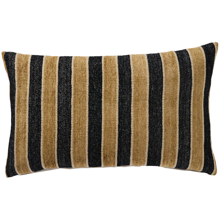 Tulum Tobacco 30x50 100% Cotton Velvet Blend. 100% Linen Back. Knife Edge.