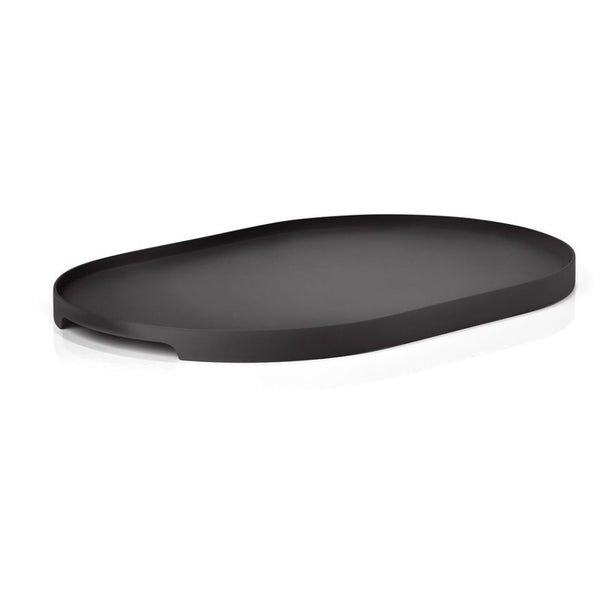 Singles Tray, Oval, 35x23cm, Black