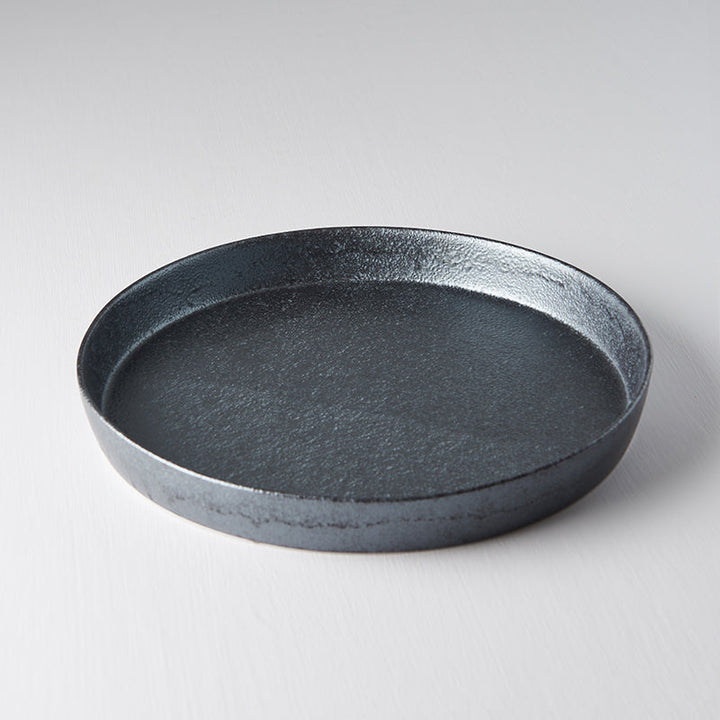 Plate High Rim 25cm Craft Black Design – BEON
