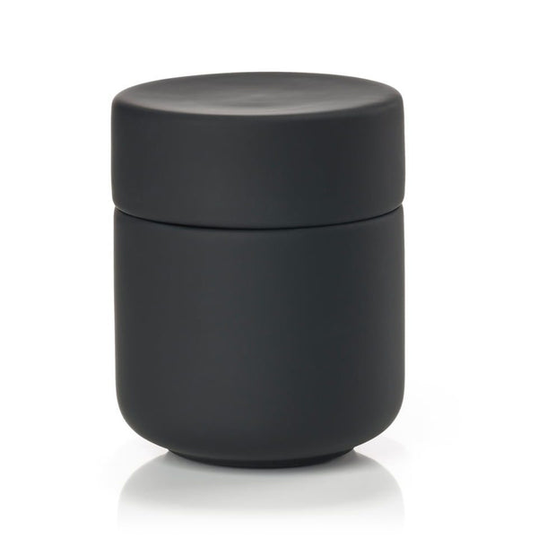 Ume Container/Jar w/ Lid, H10cm, Black