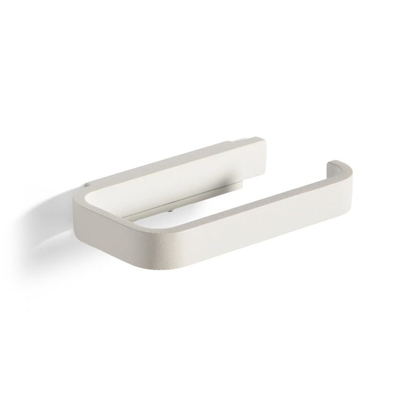 Rim Toilet Roll Holder, D15xW9xH2cm, White