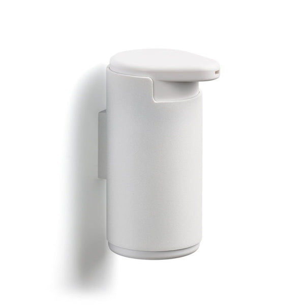 Rim Soap Dispenser for Wall, D9xH14cm, White