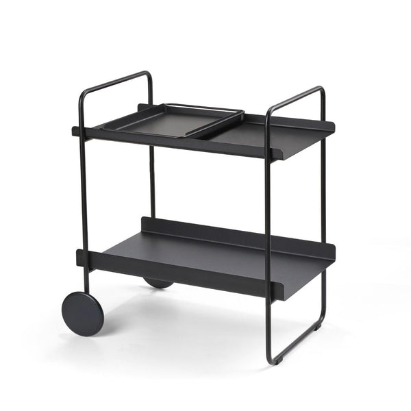 A-Collection Cocktail Trolley, Black