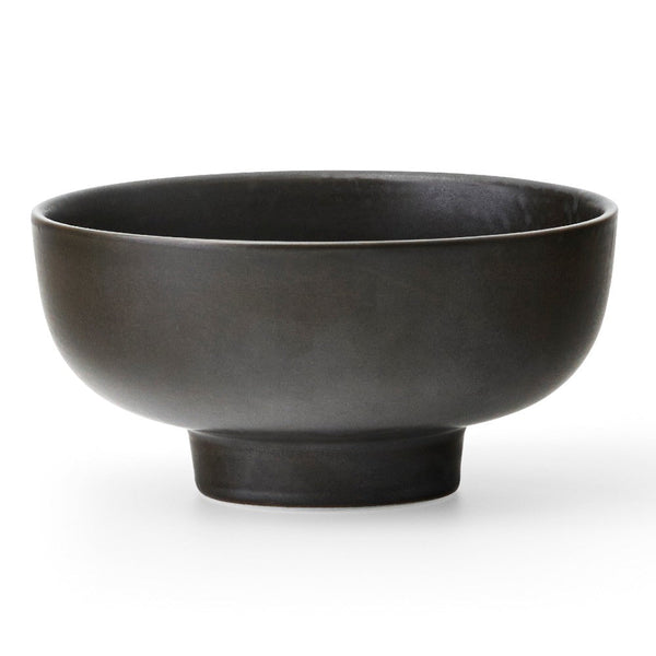 Audo CPH New Norm Dinnerware Footed Bowl (Diam. 12 cm) by Audo Copenhagen - In 2010, Audo CPH collaborated with Norm Architects and Copenhagen’s Höst restaurant to develop a dinnerware collection reflecting Scandinavian design principles. The New Norm Din