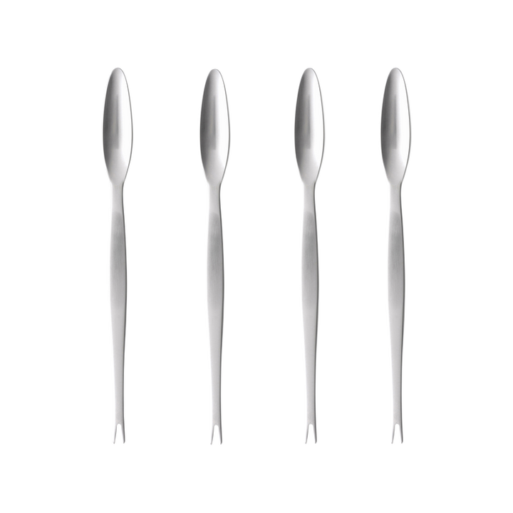 Gense Focus Steel Lobster Fork (Length 20.6 cm) 4 Pcs, 18/8 Stainless Steel, Matte