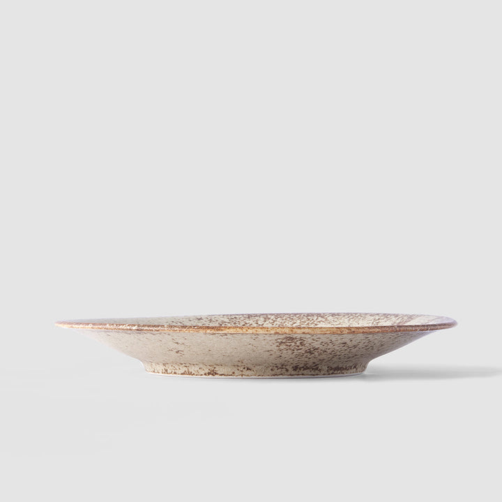 Tapas Plate 17cm Sand Fade Glaze