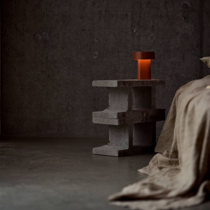 Zone Denmark LED Oblong Lamp in Maple Color