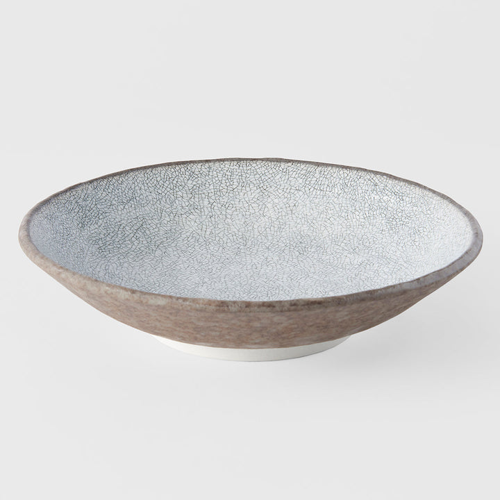 Crazed Grey Pasta Bowl, 24 cm, 700 ml