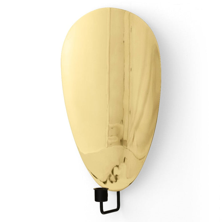 Audo CPH Flambeau CH (Height 40 cm) - Wall by Audo Copenhagen - Product Information:Inspired by French modernist lighting fixtures and designed to resemble a flickering flame, Flambeau is a sculptural design with playful presence. The metal backplate magn