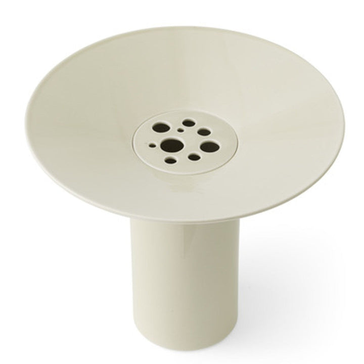 Audo CPH Hana Vase (Height 26 cm), Ashen by Audo Copenhagen - Product Information:Hana is inspired by ikebana, the ancient Japanese art of flower arranging that uses few but carefully chosen and artfully positioned stems. Shaped around a central ceramic f