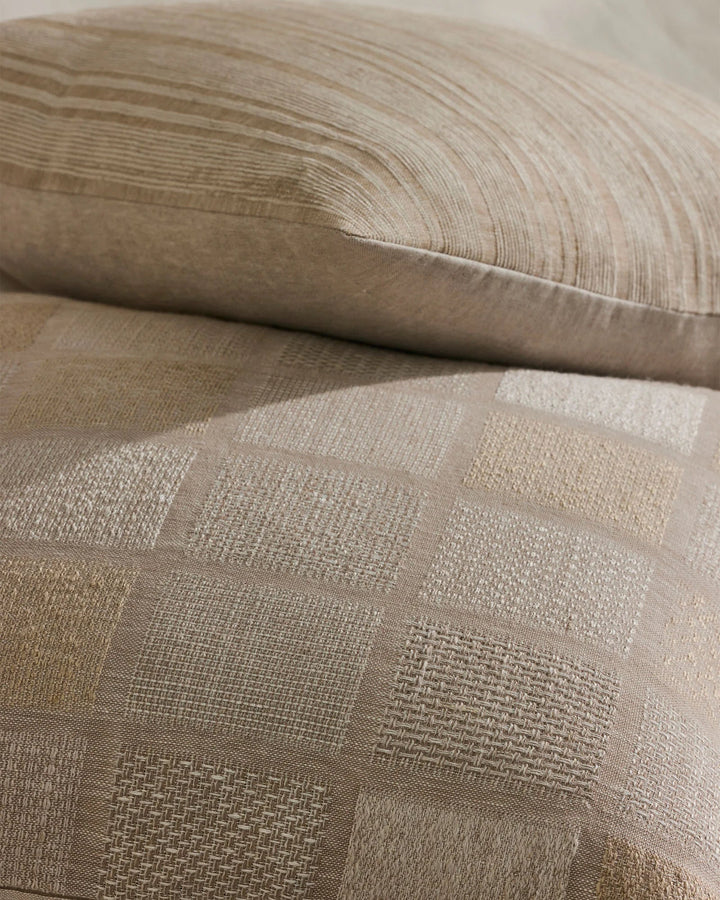 Adriana Natural A woven mix of lustrous chenille and dry natural fibres gives Adriana a chic finish and luxe feel. The Natural colourway is your go to neutral, pairing linen with sandstone stripes.Timeless and classic in its texture, Adriana is suited to
