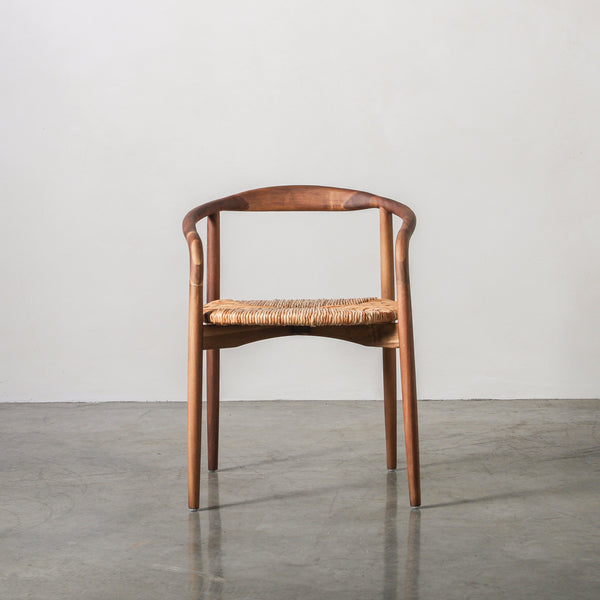 Essence Dining Chair Leaf Rope/Walnut