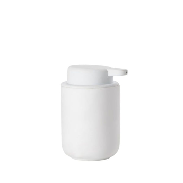 Ume Soap Dispenser, Small, H12.8cm, White