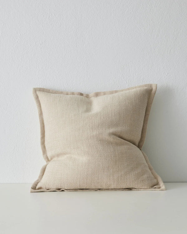Figlio Oyster Expertly crafted to resemble a chunky woven linen, the Figlio cushion exudes a natural charm that seamlessly blends with any décor style.The soft, neutral Oyster colourway of Figlio will bring a serene and sophisticated vibe to any setting.