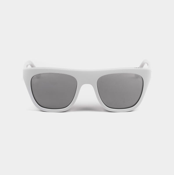 Vaanyard VAPOR. Concrete Gloss | Silver Flash Sunglasses