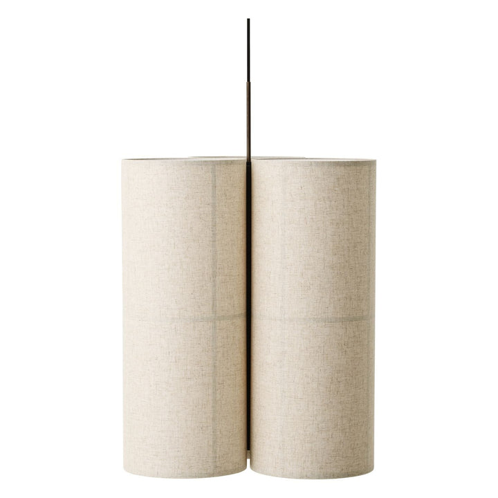 Hashira Pendant Cluster Lamp by Audo Copenhagen - A trio of pendants suspended from a black textile cord create the collection’s cluster light, bringing the same sense of understated luxury and calm to interior spaces as the other designs in the collectio