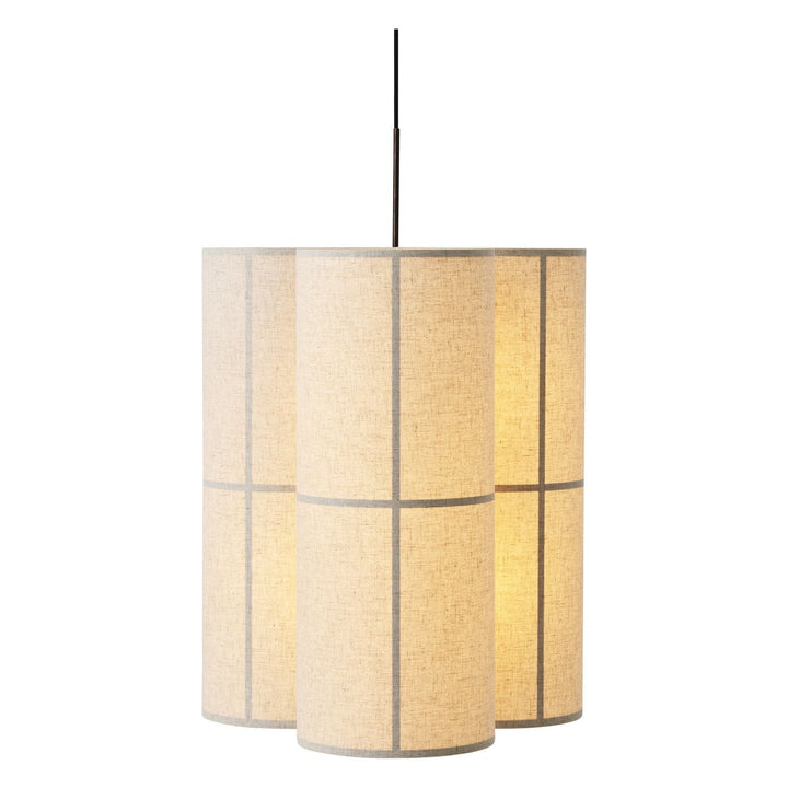 Hashira Pendant Cluster Lamp by Audo Copenhagen - A trio of pendants suspended from a black textile cord create the collection’s cluster light, bringing the same sense of understated luxury and calm to interior spaces as the other designs in the collectio