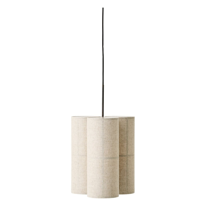 Hashira Pendant Cluster Lamp by Audo Copenhagen - A trio of pendants suspended from a black textile cord create the collection’s cluster light, bringing the same sense of understated luxury and calm to interior spaces as the other designs in the collectio