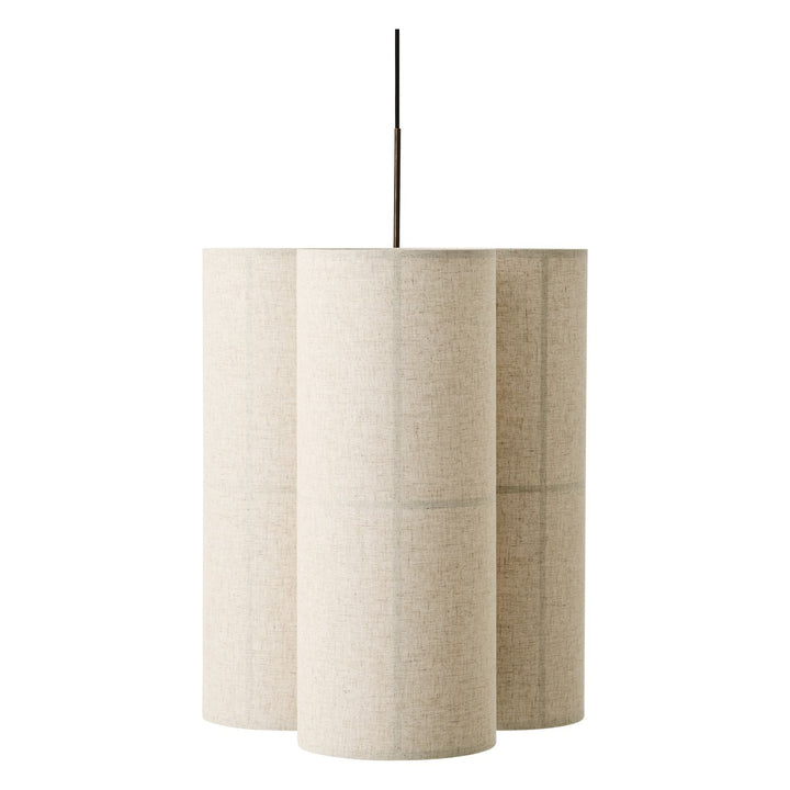 Hashira Pendant Cluster Lamp by Audo Copenhagen - A trio of pendants suspended from a black textile cord create the collection’s cluster light, bringing the same sense of understated luxury and calm to interior spaces as the other designs in the collectio