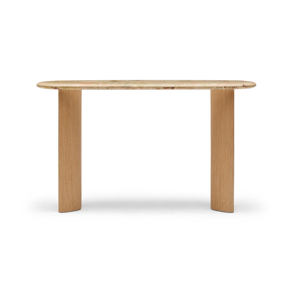 Hallie Console Aurora Marble