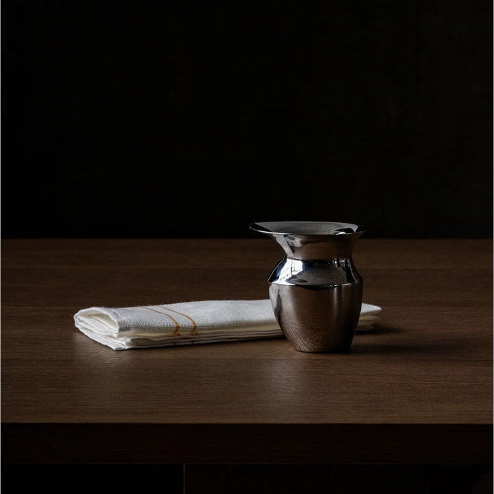 Audo CPH Etruscan Jug 0.2L (Height 10 cm) by Audo Copenhagen - Product Information: Serve milk or cream with minimalist elegance in the Etruscan Jug. The diminutive design in mirror polished stainless steel is perfectly proportioned with a wide rim spout