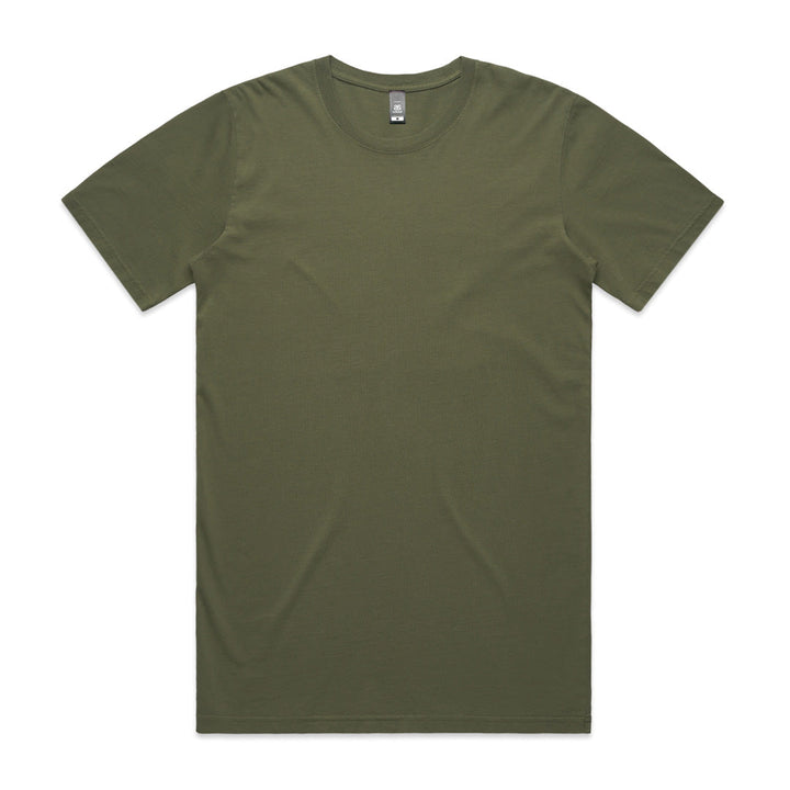 House of Uniforms The Faded Tee | Mens AS Colour Army