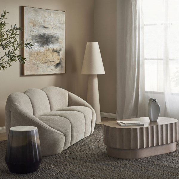 Amalfi Wyatt Coffee Table White Wash