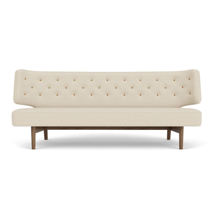 Radiohus 2 Seater Sofa by Audo Copenhagen - An exclusive and rare design from Vilhelm Lauritzen, the Radiohus Sofa was designed for Denmark’s Radio House – today the Royal Danish Academy of Music – in 1936. A pioneering piece of Nordic Functionalism, the
