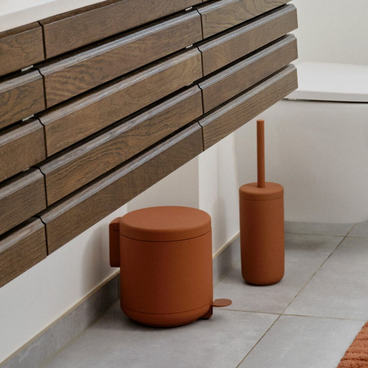 Ume Pedal Bin 4L, Terracotta