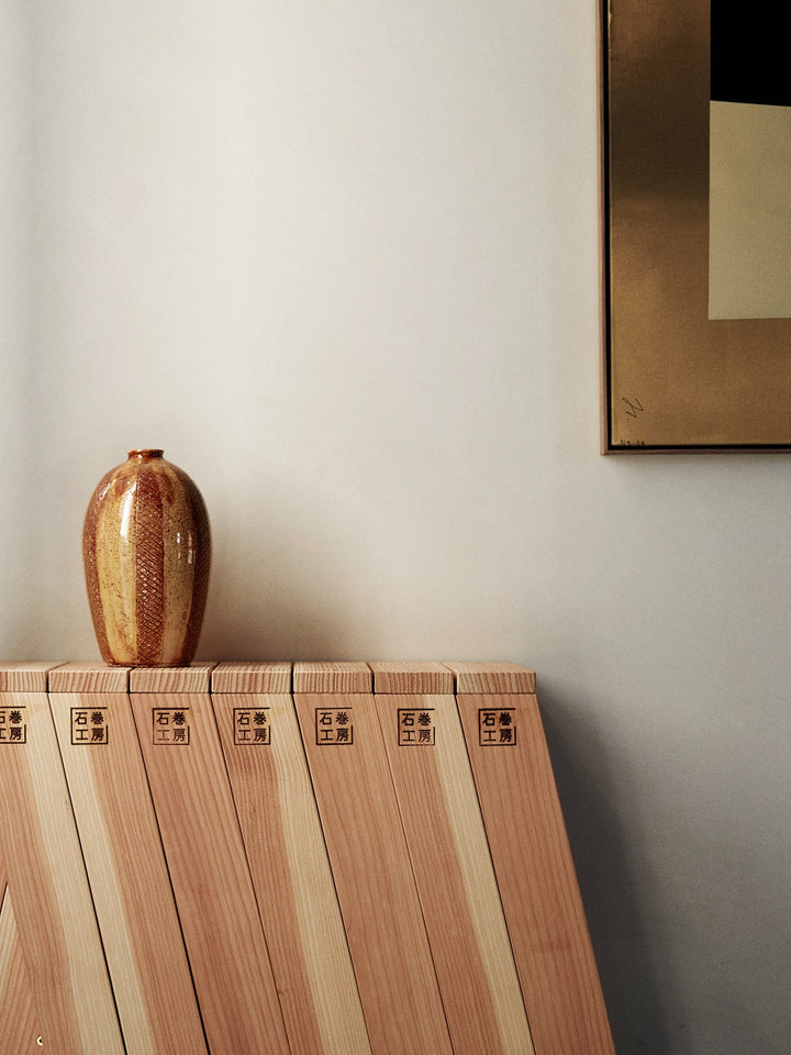 Audo Copenhagen Ishinomaki AA STOOL, 2 pcs. by Audo Copenhagen - Audo holds exclusive distribution rights for the Ishinomaki AA STOOL across the Nordic region.* Originating in Japan in 2011 following a severe earthquake, Ishinomaki Laboratory began as a c