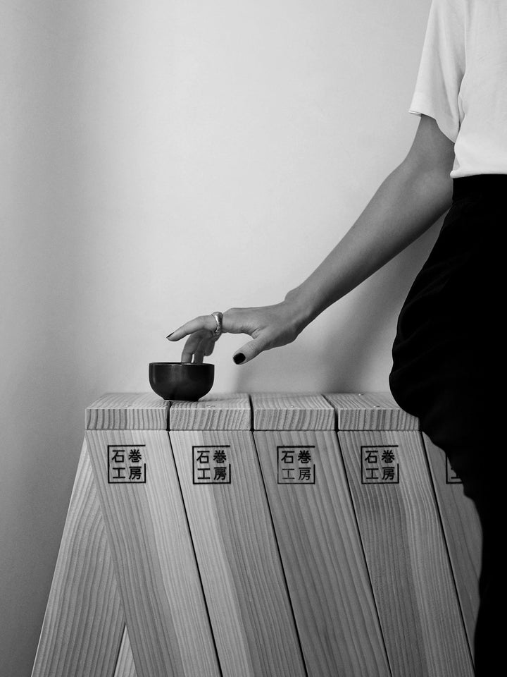 Audo Copenhagen Ishinomaki AA STOOL, 2 pcs. by Audo Copenhagen - Audo holds exclusive distribution rights for the Ishinomaki AA STOOL across the Nordic region.* Originating in Japan in 2011 following a severe earthquake, Ishinomaki Laboratory began as a c