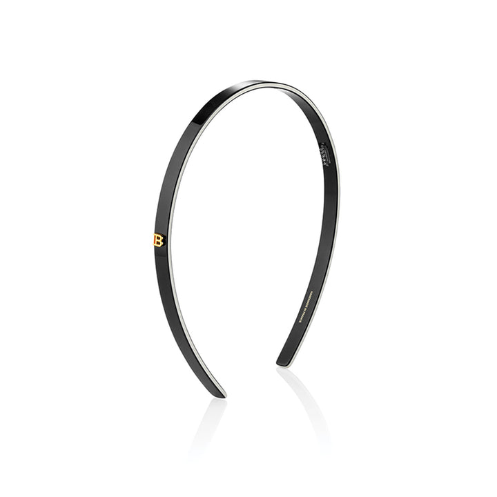 Balmain Small Headband - Black & White