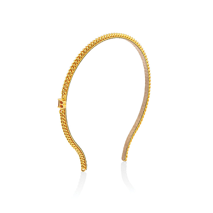 Balmain Gold Chain Small Headband FW23