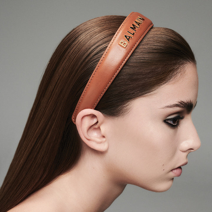 Riviera Luxury Leather Headband - Large