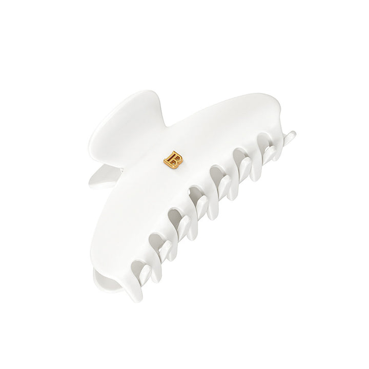 Balmain Medium Hair Pinch Clip -  White