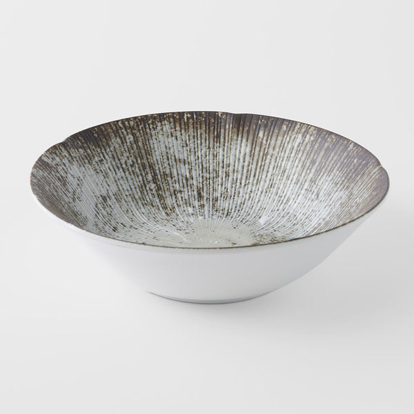 21cm handmade bowl from ICE WHITEWASH collection, perfect for serving soups, salads, and pasta in pastel colors.