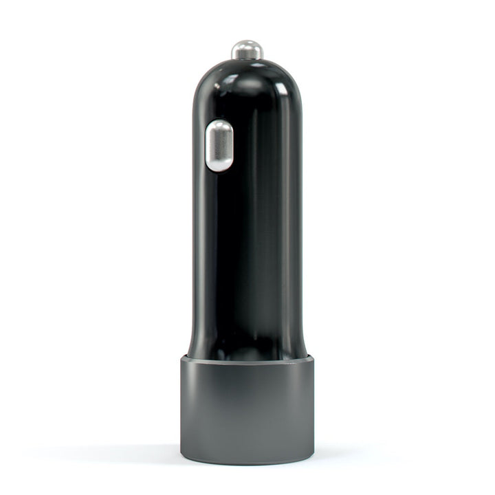 Satechi 72W USB-C PD Car Charger Bring your devices along for the ride with the Satechi 72W Type-C PD Car Charger. Using the latest Power Delivery technology, the 72W Car Charger delivers up to 60W from its USB-C port to fast charge compatible laptops, ta