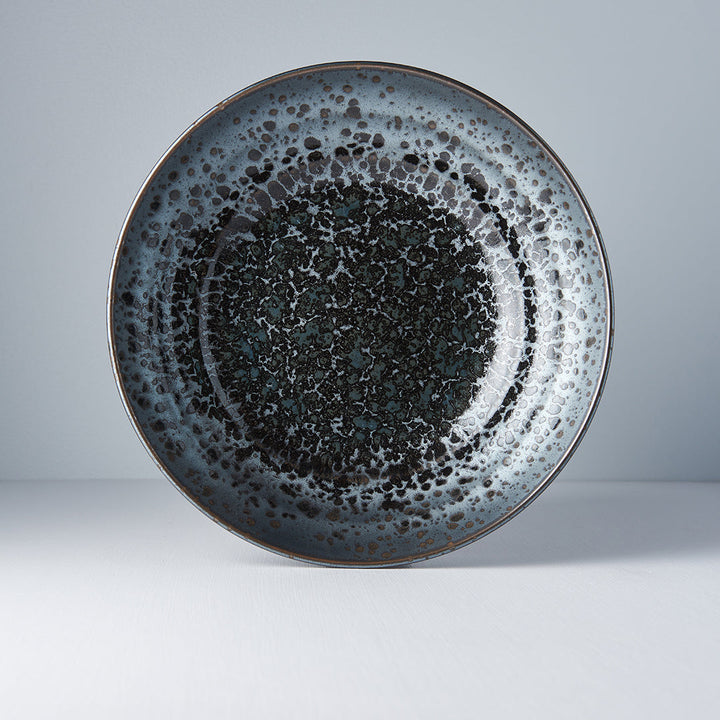 Serving Bowl, 28.5 cm, 1200 ml, Black Pearl Design with Inner Pattern