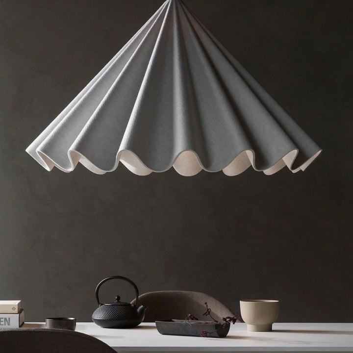 AUDO CPH (ex MENU) Dancing Pendant Off-White by Audo Copenhagen - Designed by the visionary Copenhagen duo Iskos-Berlin, the AUDO CPH (ex MENU) Dancing Pendant Off-White embodies storytelling through its design. Its graceful, playful form resembles a danc