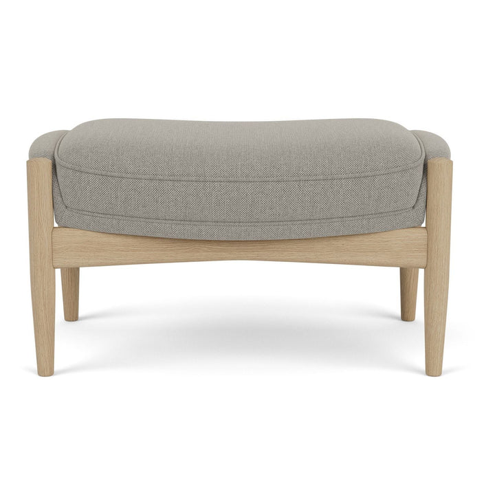 The Seal Ottoman by Audo Copenhagen - Designed in 1952 to complement The Seal Chair, this corresponding Ottoman offers the same signature attention to detail, comfort and organic forms that have made Ib Kofod-Larsen a pioneer of mid-century modern design.