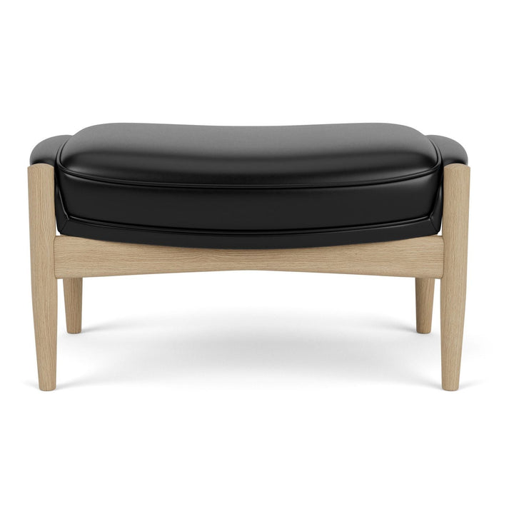 The Seal Ottoman by Audo Copenhagen - Designed in 1952 to complement The Seal Chair, this corresponding Ottoman offers the same signature attention to detail, comfort and organic forms that have made Ib Kofod-Larsen a pioneer of mid-century modern design.