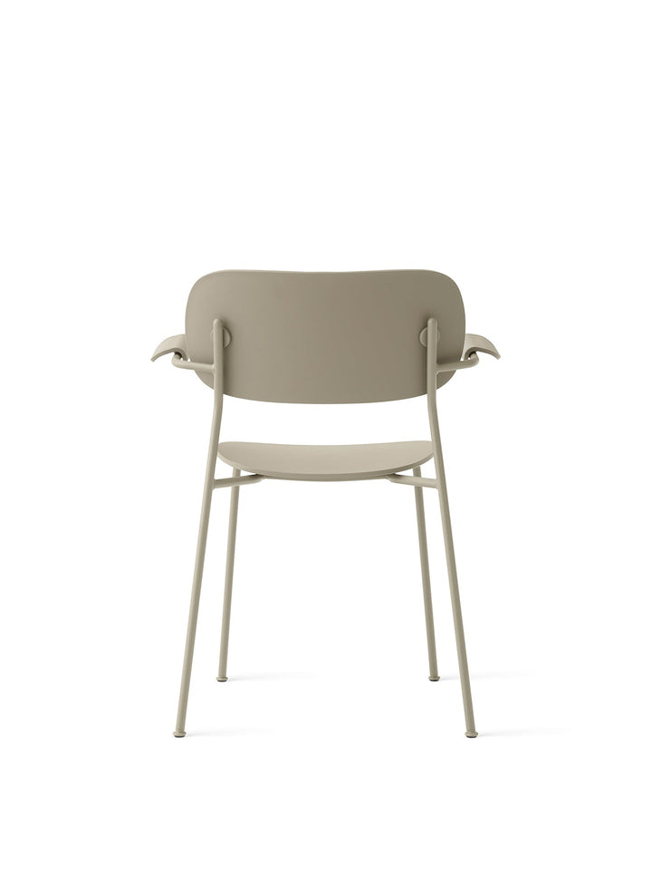 Co Dining Chair, Outdoor by Audo Copenhagen - Designed in weather-resistant recycled plastic for hassle-free upkeep, the Co Dining Chair, Outdoor is a practical and reliable choice for outdoor environments year-round. Its stackable design offers space-eff