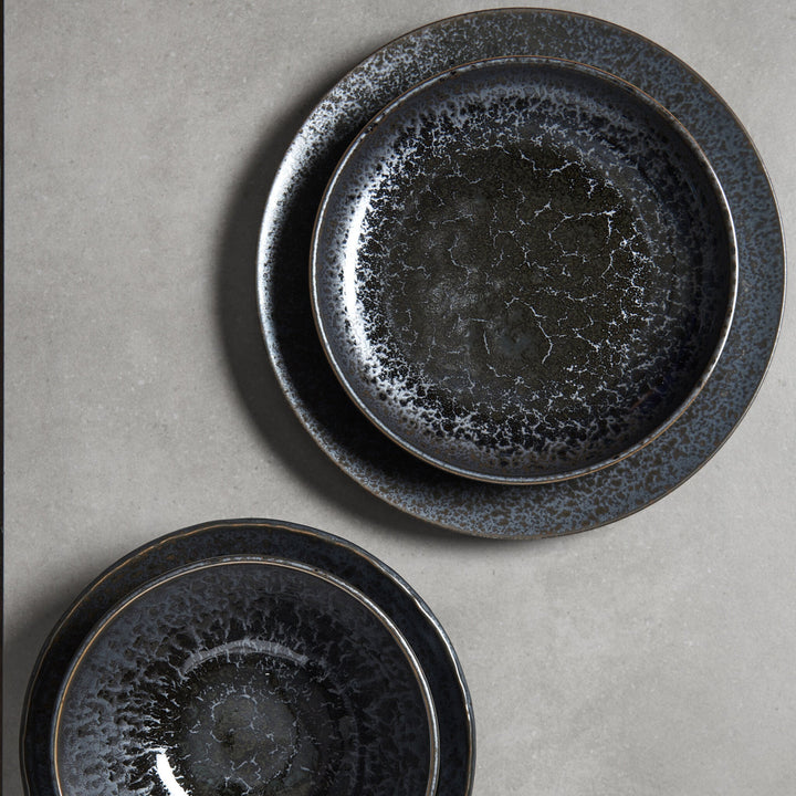 Dinner Plate 25.5 cm / Black Pearl Glaze 9