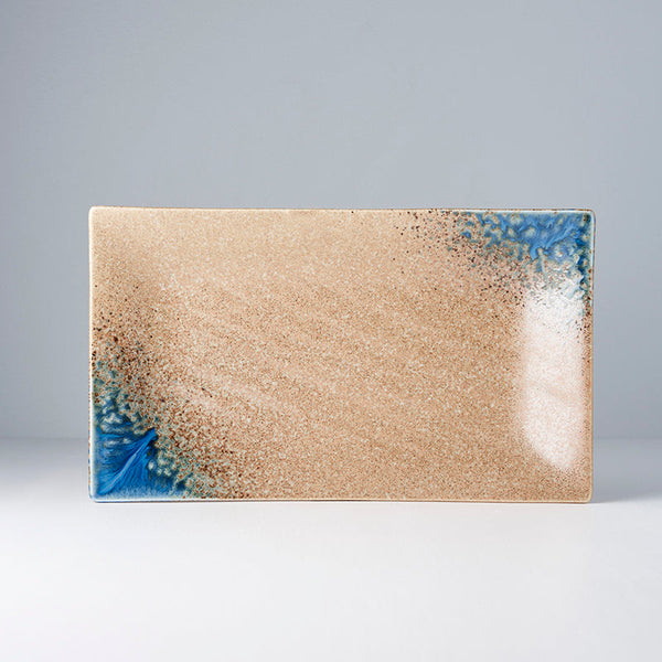 Earth & Sky Rectangular Platter, 33 x 19 cm