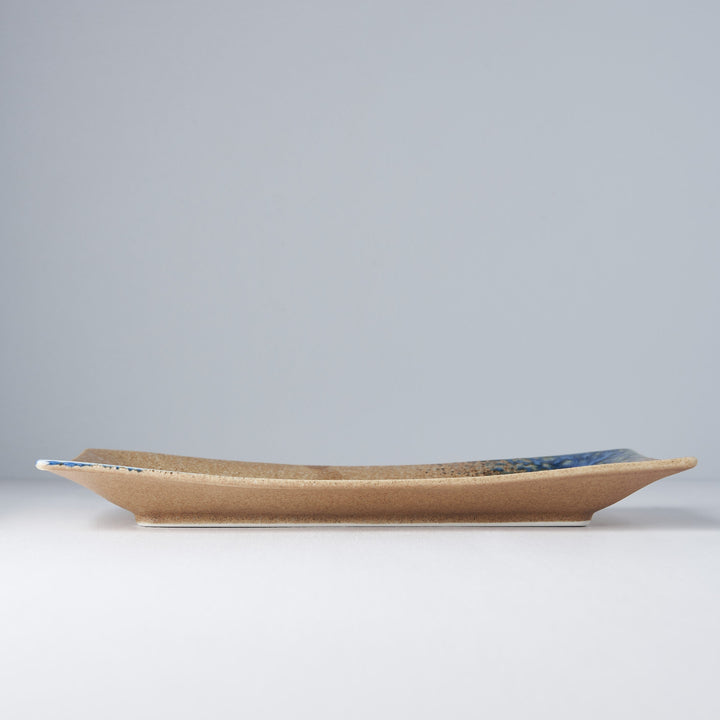 Earth & Sky Rectangular Platter, 33 x 19 cm